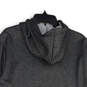 NWT Mens Gray Heather Long Sleeve Kangaroo Pocket Pullover Hoodie Size M image number 4