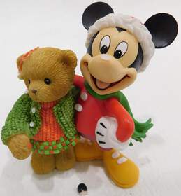 Enesco Disney Cherished Teddies Mickey & Madalyn Good Friends Good Times Figurine alternative image