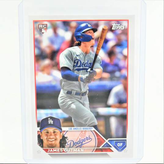 2023 James Outman Topps Rookie LA Dodgers image number 1