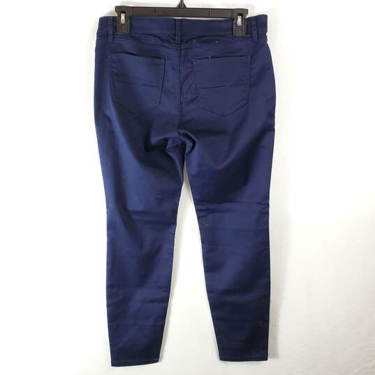 New York & Company Women Blue Skinny Jeans Sz 6 NWT image number 6