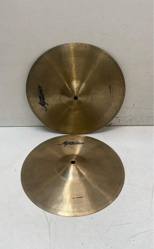 Agazarian 13 Inch Hi-Hat Cymbals image number 1