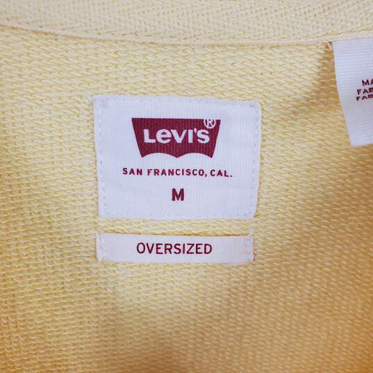 Levi's Men Yellow Crewneck Sweatshirt M NWT image number 3