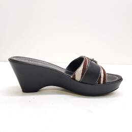 Franco Sarto Zebra Print Women's Sandals Black Size 8.5M alternative image