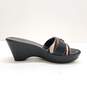 Franco Sarto Zebra Print Women's Sandals Black Size 8.5M image number 2