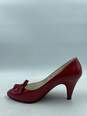 Authentic Bruno Magli Red Ruched Pumps W 5.5A image number 2