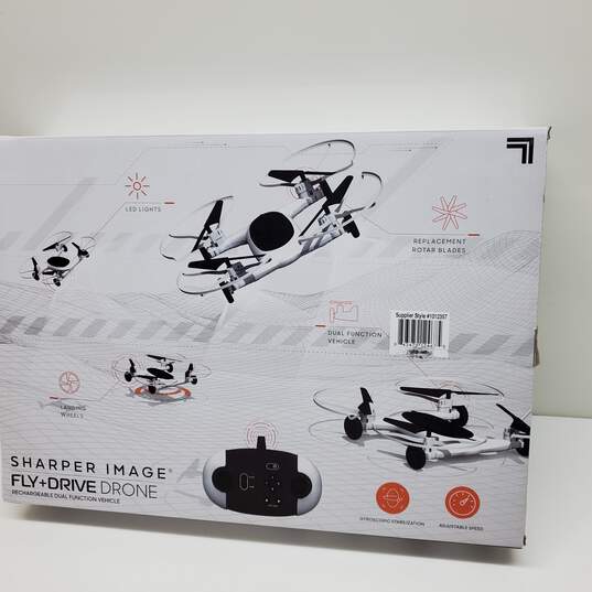 Sharper Image Fly+Drive Drone In Original Open Box Untested P/R image number 3