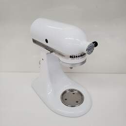 Untested Countertop Mixer White Model KSM150PSWH for Parts/Repair