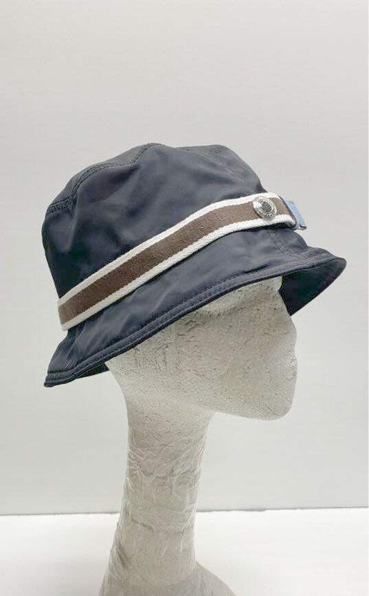 Coach Black Nylon Bucket Hat Size M/L image number 3