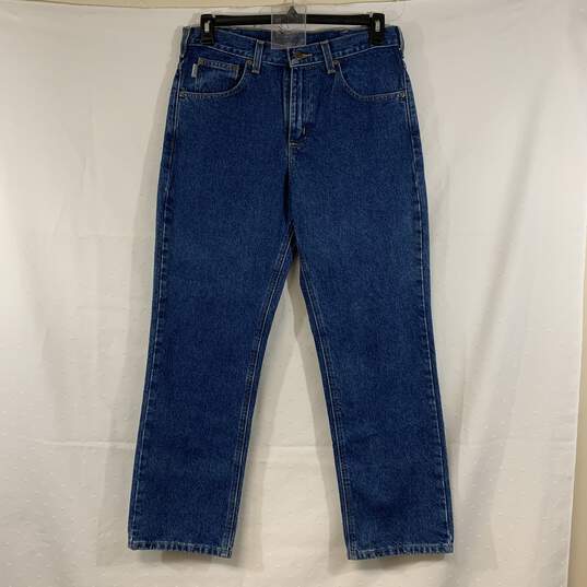Men's Medium Wash Carhartt Jeans, Sz. 33x30 image number 1