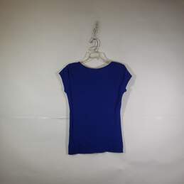 Womens Regular Fit Short Sleeve Scoop Neck Pullover T-Shirt Size Large alternative image