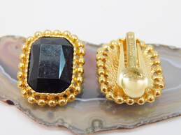 Vintage Napier Sarah Coventry & Fashion Icy & Gold Tone Clip-On Earrings Pendant Necklaces & Mesh Bracelet 204.0g alternative image