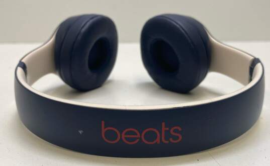 Beats Solo3 Wireless On-Ear Bluetooth Headphones Dark Blue with Case image number 5