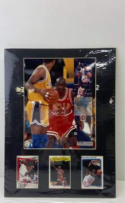 Limited Edition Michael Jordan - Chicago Bulls Matted 8 " x 10" Photo & Cards