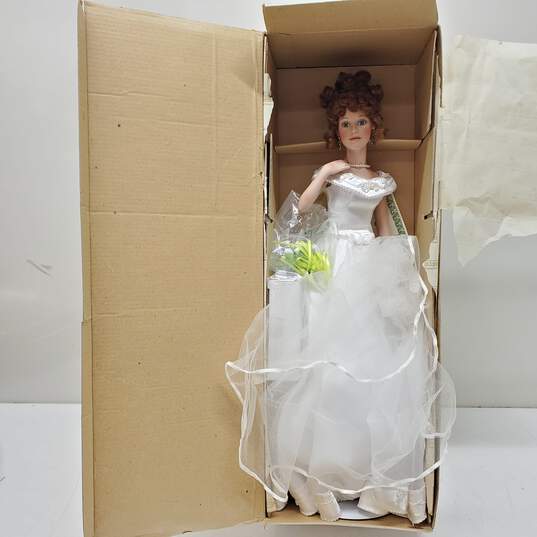 The Ashton-Drake Galleries ERIN Bride Wedding Doll by Judy Belle image number 1