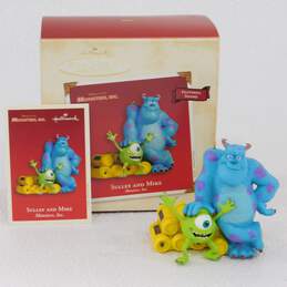 Hallmark Keepsake Disney Monsters Inc Sulley and Mike Ornament w/ Laughter Sound