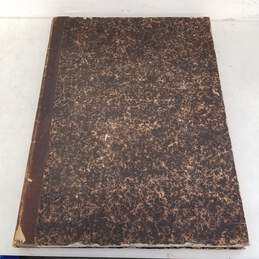 Antique 1739 Plan de Paris Book of Etchings Bretez & Turgot