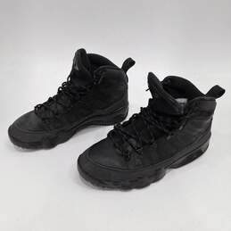 Jordan 9 Retro Boot Black Concord Men's Shoes Size 10.5 alternative image
