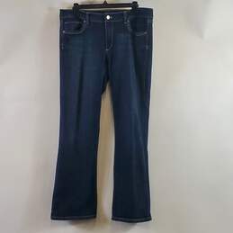 WHBM Women Blue Jeans Sz 12 Short