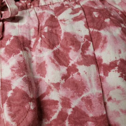 NWT Womens Tie Dye Drawstring Waist Straight Leg Pajama Pants Size Large image number 3