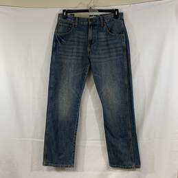 Men's Medium Wash Wrangler Retro Slim Straight Jeans, Sz. 31x30