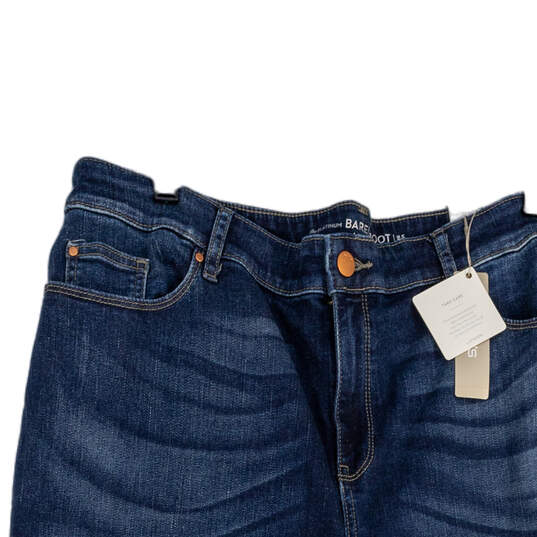NWT Womens Blue Denim Medium Wash 5-Pocket Design Bootcut Jeans Size 2.5 R image number 3