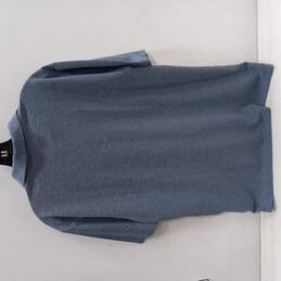 Men's Blue Polo Shirt Size Large alternative image