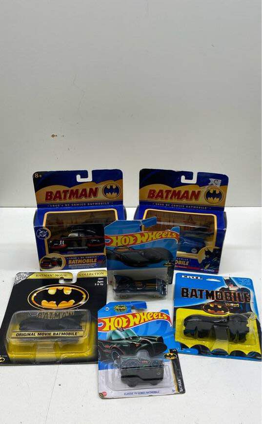 DC Comics Batman Diecast Batmobile Bundle Lot of 6 NIP image number 1