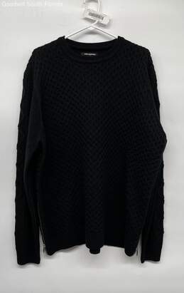 Karl Lagerfeld Womens Pullover Sweater Black Size XXL