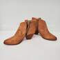 FRYE WM's Tan Reina's Camel Leather Booties Size 8M image number 3