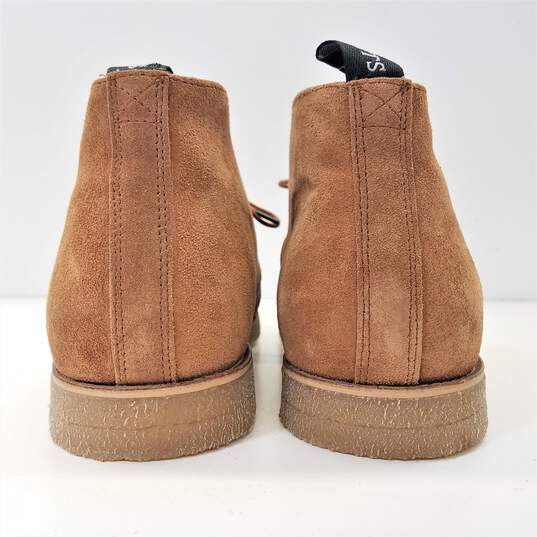 AllSaints Suede Luke Chukka Boots Brown 12 image number 4