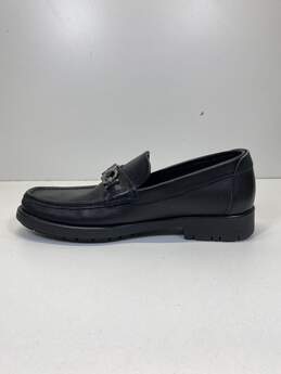 Authentic Salvatore Ferragamo Black Loafer Dress Shoe Men 7.5 alternative image