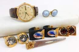 Mens Vintage Watches & Cufflink Lot 99.4g