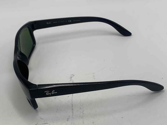 Mens RB4151 Green Lens UV Protection Wayfarer Sunglasses J-0541822-F image number 3
