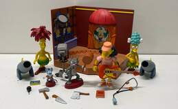 The Simpsons Playmates Krustylu Studios with 4 Action Figures