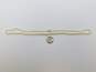 Vintage 14K White Gold Clasp Graduated Faux Pearls Necklace 13.9g image number 5