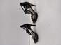Fergalicious by Fergi Women's Black Strappy Peep Toe Stiletto Heel Pumps Size 9M image number 2