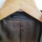 Michael Kors Men's Brown Plaid Suit Jacket Size 44L image number 3