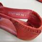 Camper Red Leather Sandals W/Box Women's Size 11 image number 3
