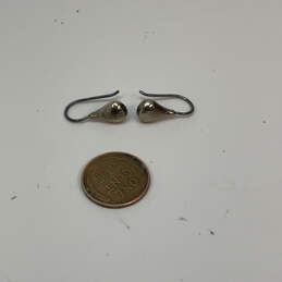 Designer Silpada 925 Sterling Silver Teardrop French Hook Dangle Earrings alternative image