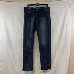 Men's Medium Wash Calvin Klein Slim Straight Jeans, Sz. 34x32