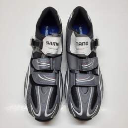 Shimano Men's Black/Gray/White Cycling Shoes Euro Size 51/US Size 15.2