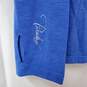 Merino Blend by Paradox Dri-Release Wool Blue Pullover Medium NWT image number 4