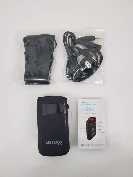 Listen LKR-11-A0 ListenTALK Receiver Pro Conversation Device Untested image number 2