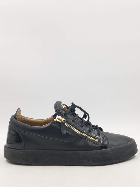 Authentic Giuseppe Zanotti Frankie Black Sneakers M 11 image number 1