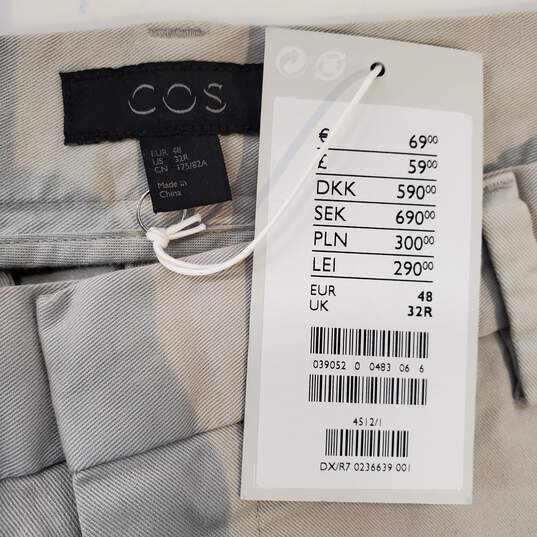 COS Cotton Blend Pants NWT Size 32R image number 2