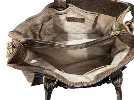 Brown Leather Michael Kors Handbag image number 3