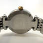 Designer Bulova 98P156 Silver And Gold-Tone Analog Bracelet Wristwatch image number 4