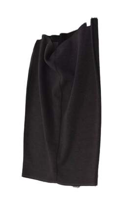 Womens Black Medium Wash Side Zip Casual Pencil Skirt Size 6