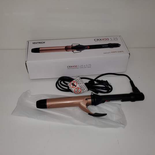 Untested CRX 450 1.25 Hair Curling Iron IOB P/R image number 1