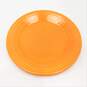 VTG Fiestaware Tangerine Orange Set of 2 Cups & Saucers w/ Bonus Dinner Plate image number 2